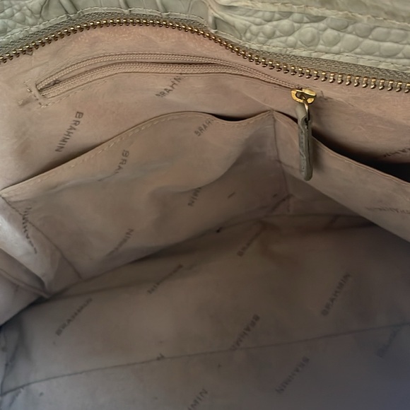 Brahmin sage green Ruby style bag. - Picture 4 of 10